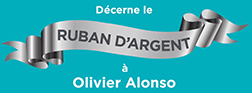 Olivier ALONSO est récipiendaire du ruban d’argent de la Franchise, remis par Monsieur Renaud RICHÉ du Ministère de l’Economie et des Finances.